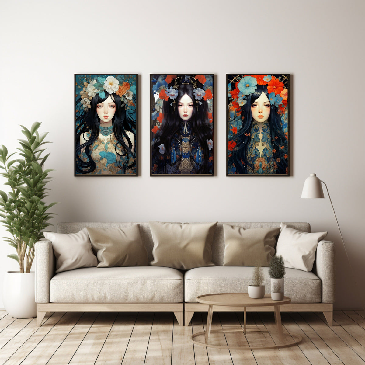 Japanese Women Contemporary Art Portrait