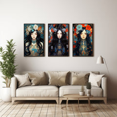 Japanese Women Contemporary Art Portrait