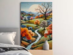 Digital Download Printable Art Scandinavian Folk Art 284 Wall Artwork Affordable Artwork Wall Decor Modern Art Contemporary Artwork