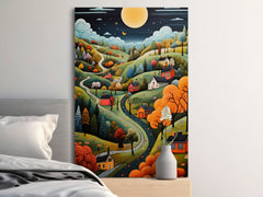 Digital Download Printable Art Scandinavian Folk Art 298 Wall Artwork Affordable Artwork Wall Decor Modern Art Contemporary Artwork