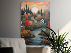 Digital Download Printable Art Scandinavian Folk Art 289 Wall Artwork Affordable Artwork Wall Decor Modern Art Contemporary Artwork