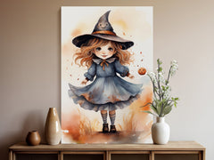 Halloween Trainee Witch Digital Download Instant Printable Affordable Halloween Themed Wall Art Home Decor 1507802