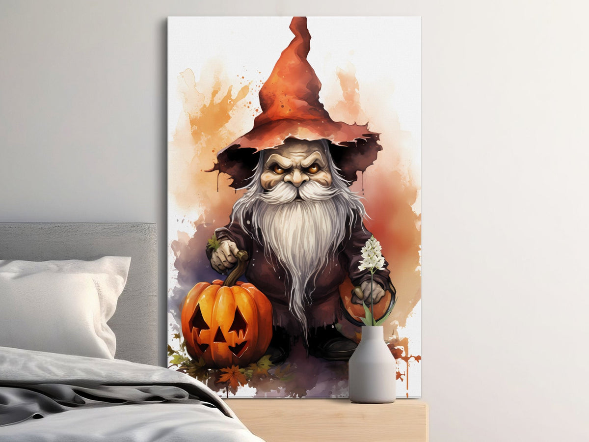 Halloween Gnome Digital Download Instant Printable Affordable Wall Art Home Decor 1507809