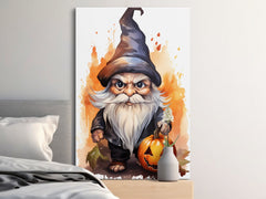 Halloween Gnome Digital Download Instant Printable Affordable Halloween Themed Wall Art Home Decor 1507811