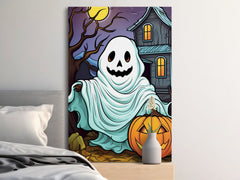 Halloween Ghost Children Digital Download Instant Printable Affordable Wall Art Home Decor 1507758