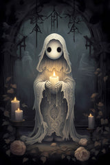 Halloween Ghost Digital Download Instant Printable Affordable Halloween Themed Wall Art Home Decor 1507760