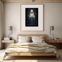 Halloween Ghost Digital Download Instant Printable Affordable Halloween Themed Wall Art Home Decor 1507776