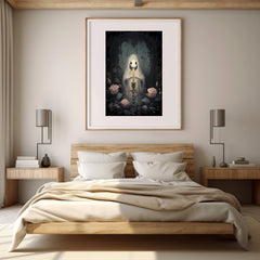 Halloween Ghost Digital Download Instant Printable Affordable Halloween Themed Wall Art Home Decor 1507782