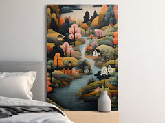 Digital Download Printable Art Scandinavian Folk Art 286 Wall Artwork Affordable Artwork Wall Decor Modern Art Contemporary Artwork