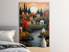 Digital Download Printable Art Scandinavian Folk Art 289 Wall Artwork Affordable Artwork Wall Decor Modern Art Contemporary Artwork