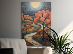 Digital Download Printable Art Scandinavian Folk Art 285 Wall Artwork Affordable Artwork Wall Decor Modern Art Contemporary Artwork