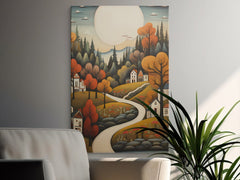 Digital Download Printable Art Scandinavian Folk Art 283 Wall Artwork Affordable Artwork Wall Decor Modern Art Contemporary Artwork