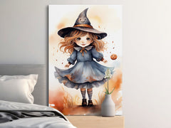 Halloween Trainee Witch Digital Download Instant Printable Affordable Halloween Themed Wall Art Home Decor 1507802