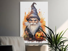 Halloween Gnome Digital Download Instant Printable Affordable Halloween Themed Wall Art Home Decor 1507811