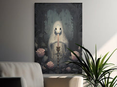 Halloween Ghost Digital Download Instant Printable Affordable Halloween Themed Wall Art Home Decor 1507782