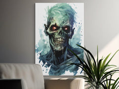 Halloween Zombie Digital Download Instant Printable Wall Art Home Decor 1507788