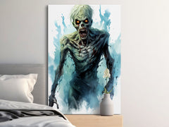 Halloween Zombie Digital Download Instant Printable Affordable Halloween Themed Wall Art Home Decor 1507786