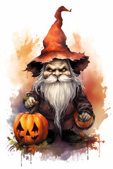 Halloween Gnome Digital Download Instant Printable Affordable Wall Art Home Decor 1507809