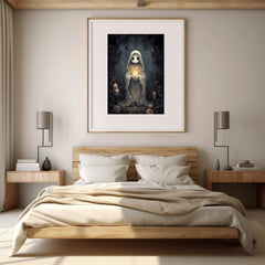 Halloween Ghost Digital Download Instant Printable Affordable Halloween Themed Wall Art Home Decor 1507760