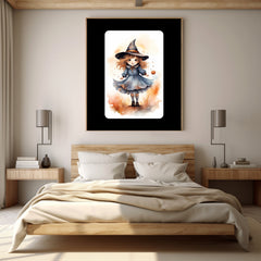 Halloween Trainee Witch Digital Download Instant Printable Affordable Halloween Themed Wall Art Home Decor 1507802