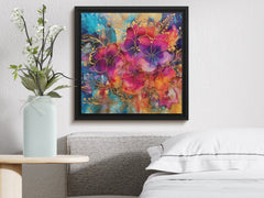 Digital Download Printable Affordable Wall Artwork Beautiful Exotic Watercolour Alcohol Ink Floral Botanical Prints Modern Boho Wall Decor