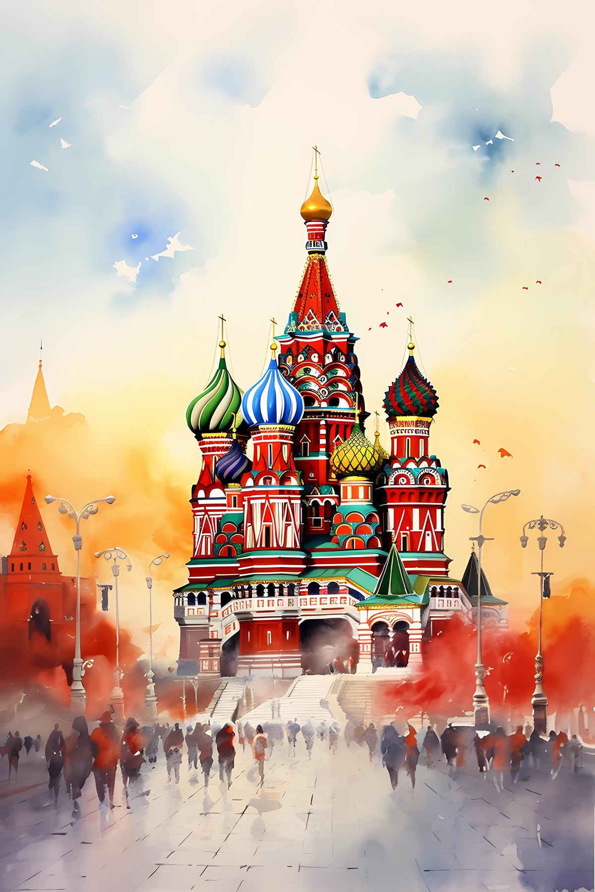 Watercolour NINE World Capital Cities Wall Art Instant Digital Download Printable Wall Decor Affordable Wall Print Travel Poster Bundle