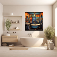 EIGHT Bathroom Wall Decor Instant Digital Download Humourous Funny Affordable Square Art For Bathroom Restroom Powder Room Toilet Shower