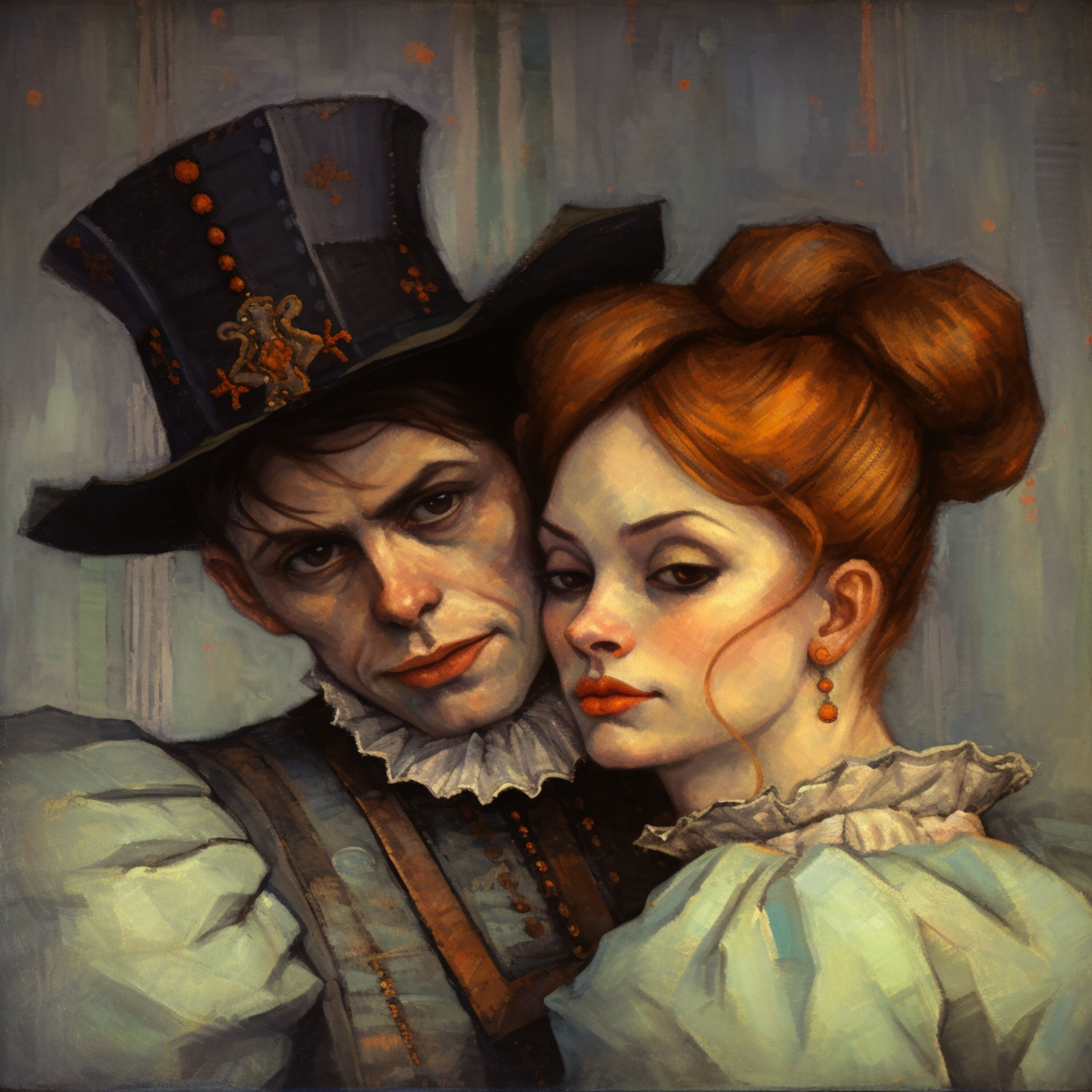 NINE Victorian Fairground Performers Wall Decor Instant Printable Digital Download Affordable Circus Home Decor Carnival Print Impressionist