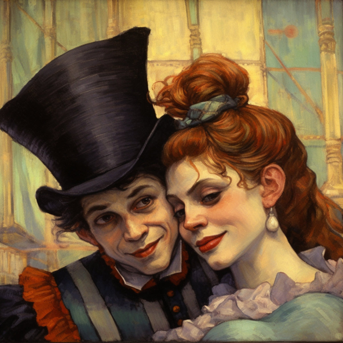 NINE Victorian Fairground Performers Wall Decor Instant Printable Digital Download Affordable Circus Home Decor Carnival Print Impressionist
