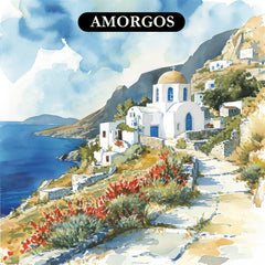 Watercolour TWENTY Greek Islands 160 digital images Wall Decor Printable Affordable Downloadable Artwork Home Decor Living Room Bedroom Art