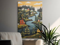 Digital Download Printable Art Scandinavian Folk Art 299 Wall Artwork Affordable Artwork Wall Decor Modern Art Contemporary Artwork