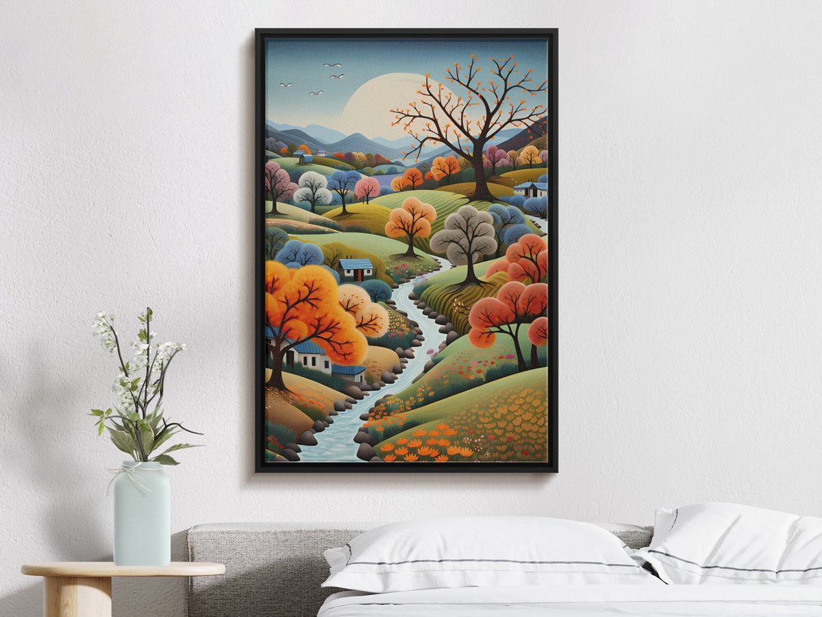 Digital Download Printable Art Scandinavian Folk Art 284 Wall Artwork Affordable Artwork Wall Decor Modern Art Contemporary Artwork
