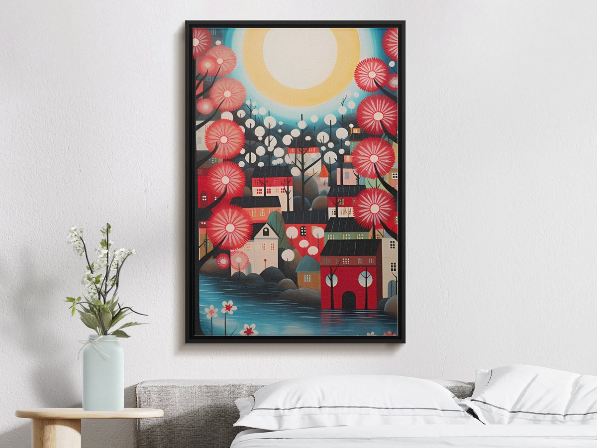 Digital Download Printable Art Scandinavian Folk Art 304 Wall Artwork Affordable Artwork Wall Decor Modern Art Contemporary Artwork