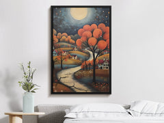 Digital Download Printable Art Scandinavian Folk Art 285 Wall Artwork Affordable Artwork Wall Decor Modern Art Contemporary Artwork