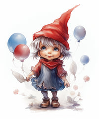 TWENTY FIVE Elves Fairies Digital Prints For Nursery Playroom Instant Printable Digital Download Children's Book Illustrations For Wall Art