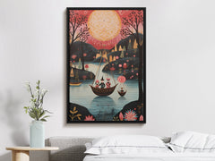 Digital Download Printable Art Scandinavian Folk Art 305 Wall Artwork Affordable Artwork Wall Decor Modern Art Contemporary Artwork
