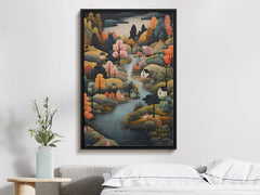 Digital Download Printable Art Scandinavian Folk Art 286 Wall Artwork Affordable Artwork Wall Decor Modern Art Contemporary Artwork