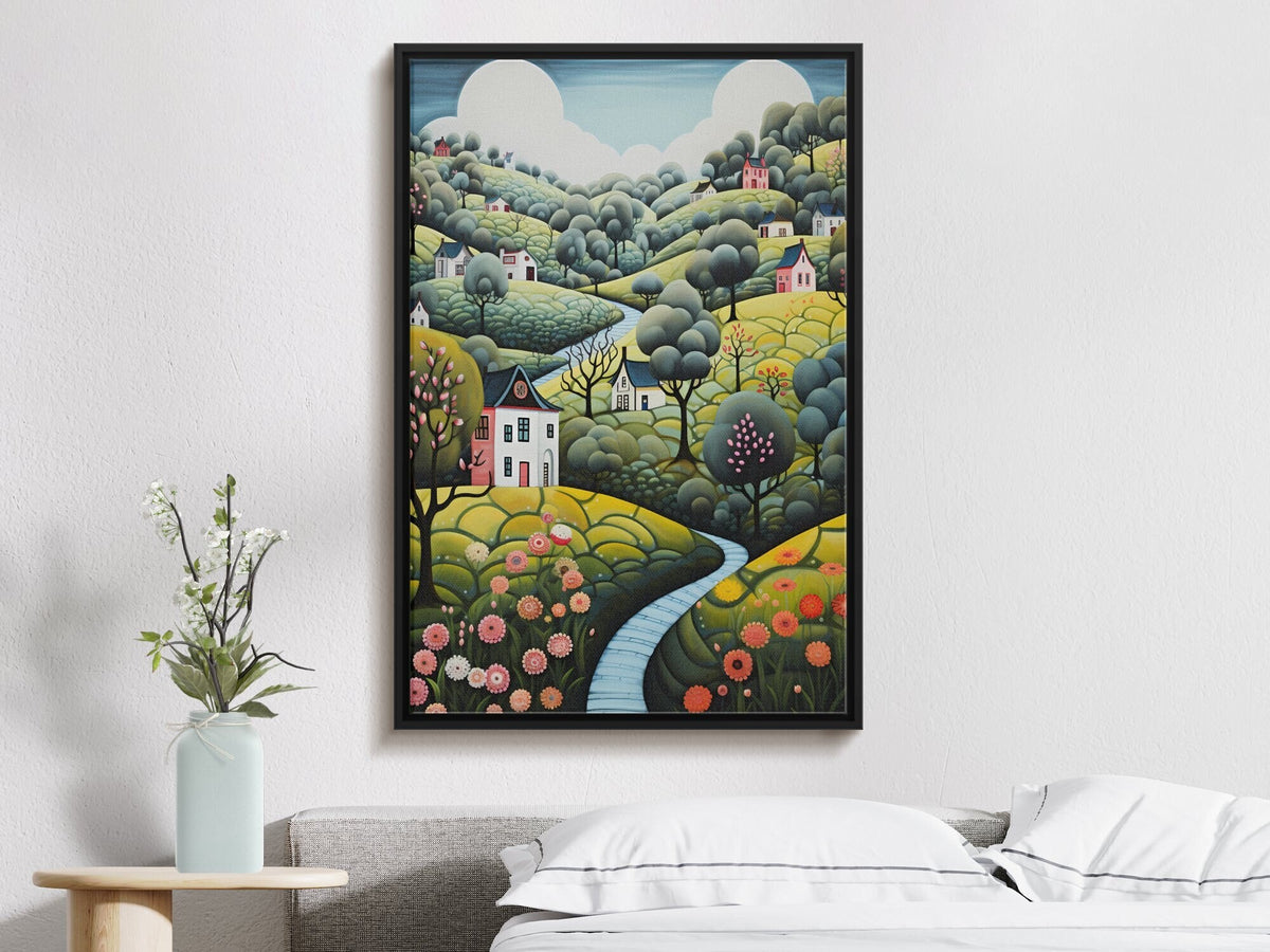 Digital Download Printable Art Scandinavian Folk Art 294 Wall Artwork Affordable Artwork Wall Decor Modern Art Contemporary Artwork