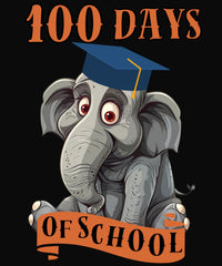 TEN 100 Days Of School Posters Cartoon Owl Elephant Lion Hippo Dinosaur Calculator Notebook Scatterplot, Digital Download