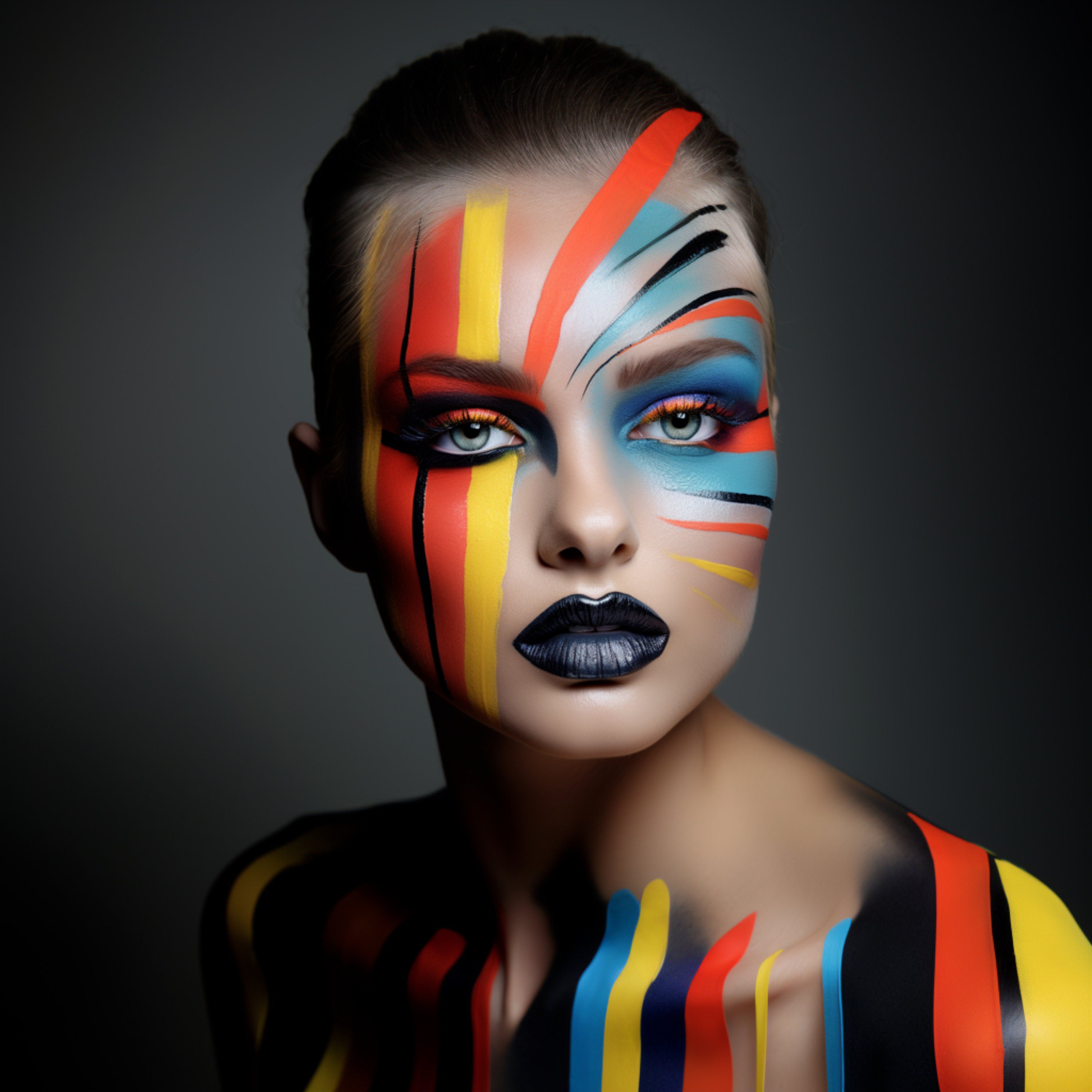 FIFTEEN Make-up Images, Fashion Photography, Women Faces Wall Art, Beauty Makeup Prints, Modern Gallery Wall Set, Unique Illustration Gift