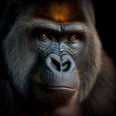 TWENTY Gorilla Digital Prints, Mother And Child Gorilla, Majestic Male Gorilla, Realistic Animal Painting Jungle Theme Wildlife Illustration