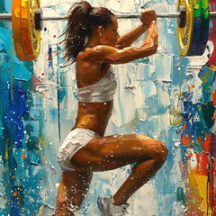 13 Strong Women Fitness Gym Art | Workout Girl Digital PNGs for Sublimation, POD, DIY Gym Decor and Gifts For Fitness Lovers