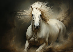SIXTEEN Majestic Horse Digital Print, Large Wall Art, Dynamic Equine Home Decor, Animal Lover Gift, Fine Art Photography Living Room Office