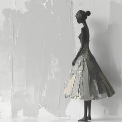 ELEVEN Elegant Monochrome Female Portraits Digital Art Minimalist Woman and Floral Prints, Modern Home Decor Download Set Large Gallery Wall