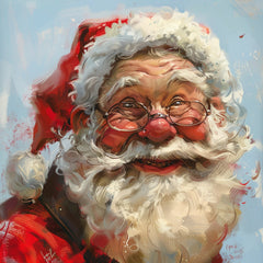 24 Vintage Christmas Santa Digital Download, Retro Santa Claus Images, Classic Santa Clipart, Holiday Nostalgia Art Printables, Large Art.