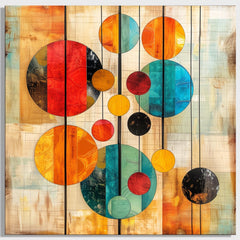 12 Mid Century Modern Abstract Large Square Artwork, 12 Digital Images, Living Dining Room Wall Art, Over the Bed Art Prints