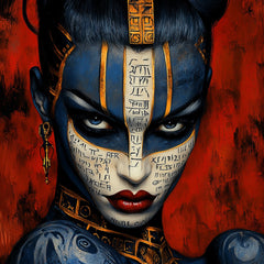 7 Fantasy Sci-Fi Art Prints, Mythological Digital Art, Tattoo Artist Prints, Cultural Digital Photography, Music Art Poster