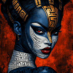 7 Fantasy Sci-Fi Art Prints, Mythological Digital Art, Tattoo Artist Prints, Cultural Digital Photography, Music Art Poster