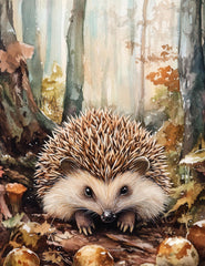 Woodland Creatures Printable Calendar Digital Download Large Artwork, Nature Art Calendar, 13 Images, Nature Lover Gift