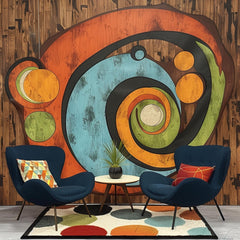 11 Mid Century Modern Wall Art Set, Large Square Art Digital Images, Office Decor, Living Room Decor, Overthebed Artwork Retro Furniture Art